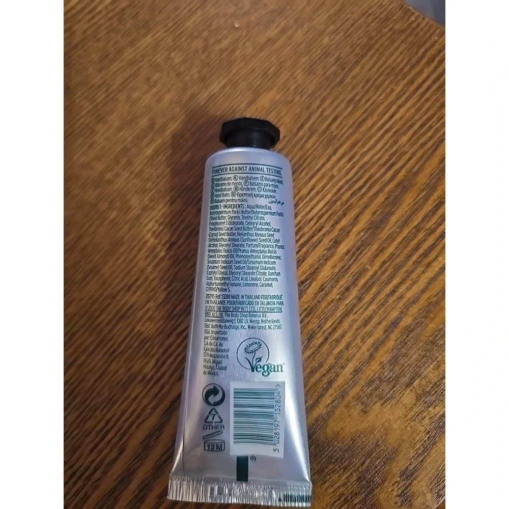 The‎ Body Shop SHEA Hand Balm 96 H Nourishing Moisture For Dry Skin 1 Oz VEGAN
